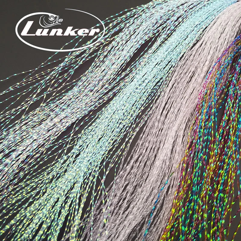 Fly Tying Hooks Crystal Nylon Flash Lure Flies