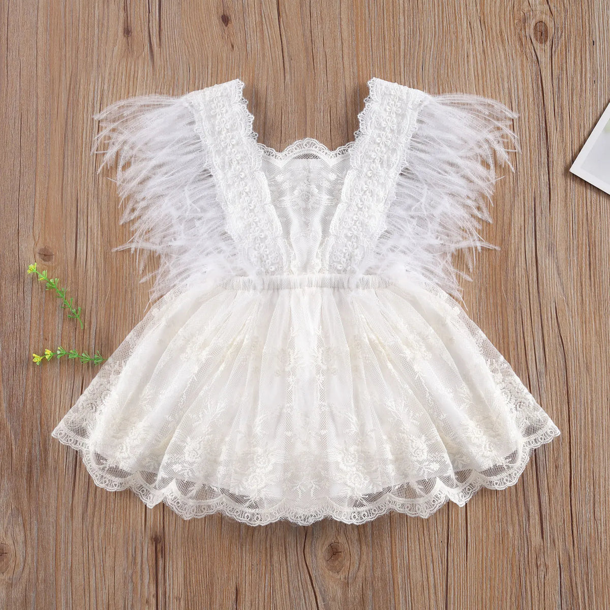 Baby Girl Princess Romper Sleeveless Backless Jumpsuit