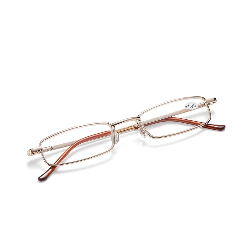 Reading Glasses Women Men Ultralight Portable Mini Hyperopia Glasses lifestyle view
