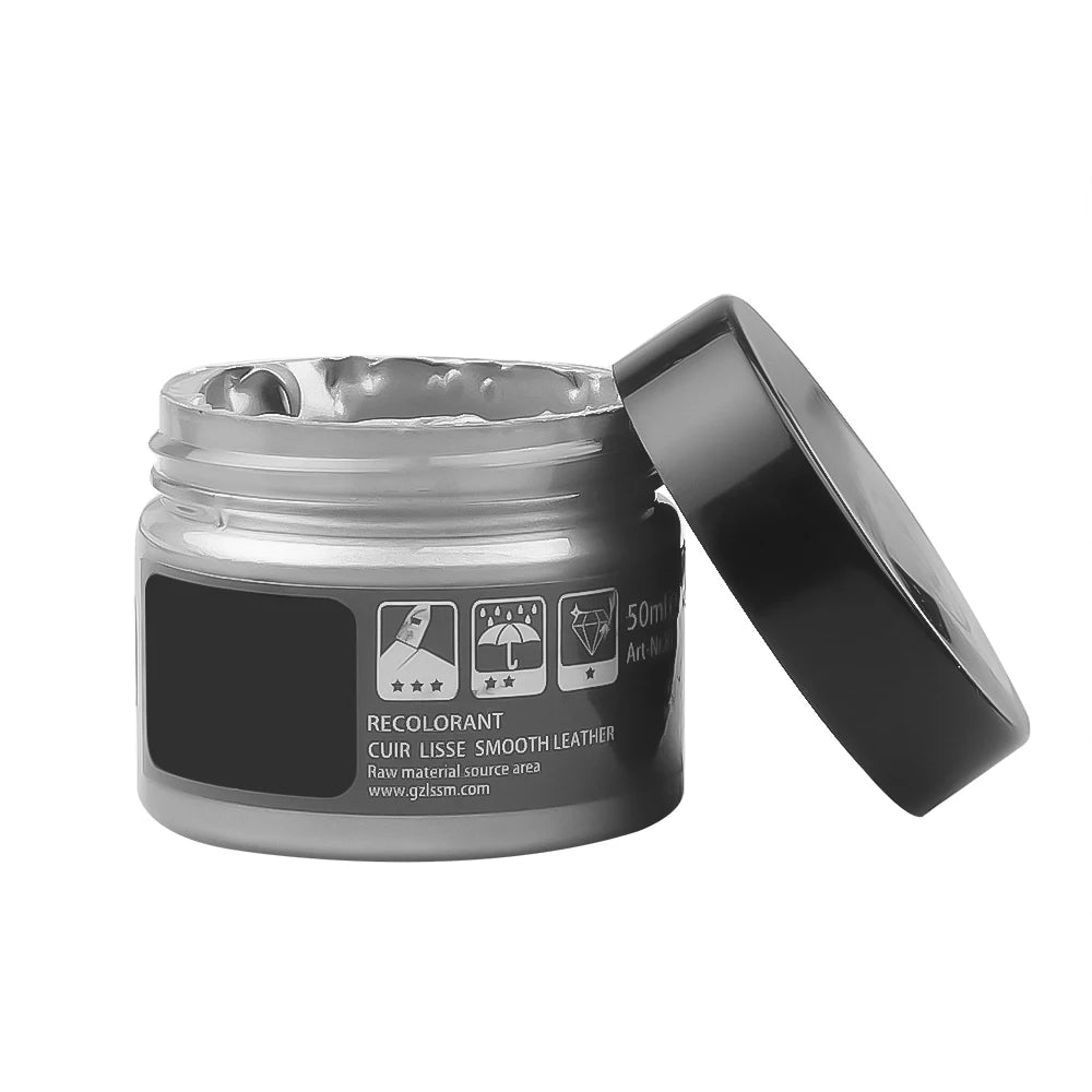 Leather Recoloring Balm Kit for Car Seats 50 mL additional angle