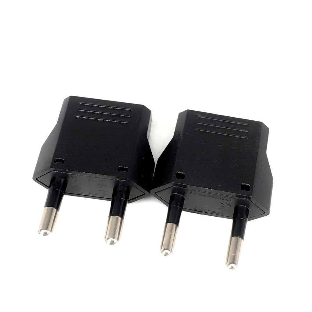 EU Plug Adapter 3 Outlet Travel Converter