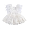 Baby Girl Princess Romper Sleeveless Backless Jumpsuit