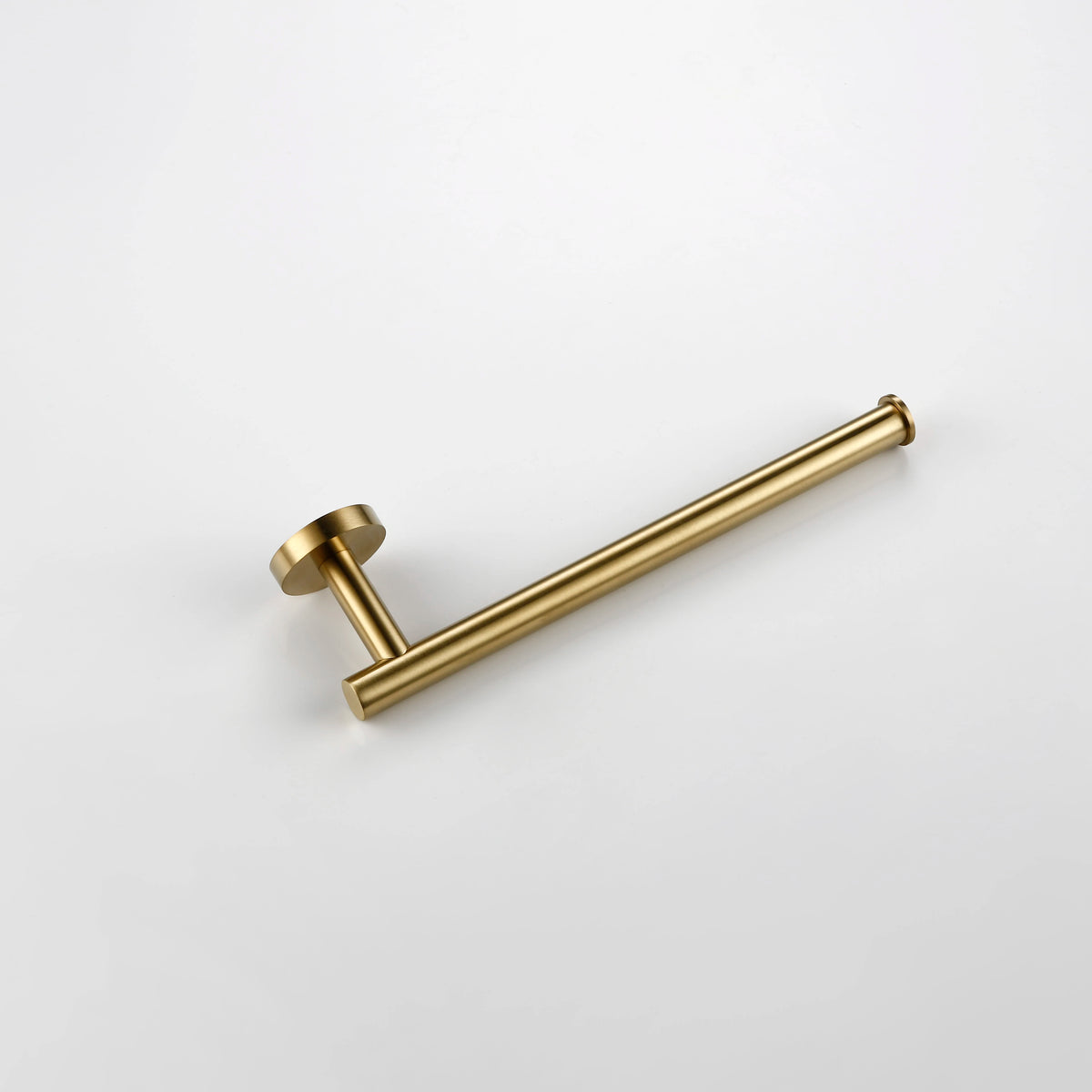 Brushed Gold Bathroom Accessories Set | Wall Mount Towel Bar & Holder