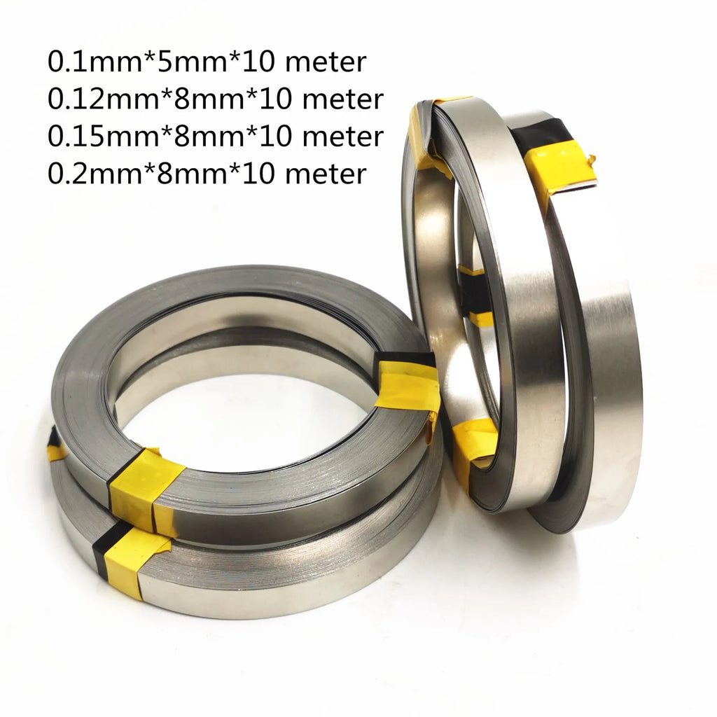 Nickel Plated Steel Strip 10m Roll for 18650 Spot Welding