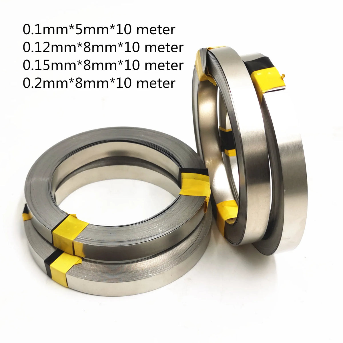 Nickel Plated Steel Strip 10m Roll for 18650 Spot Welding