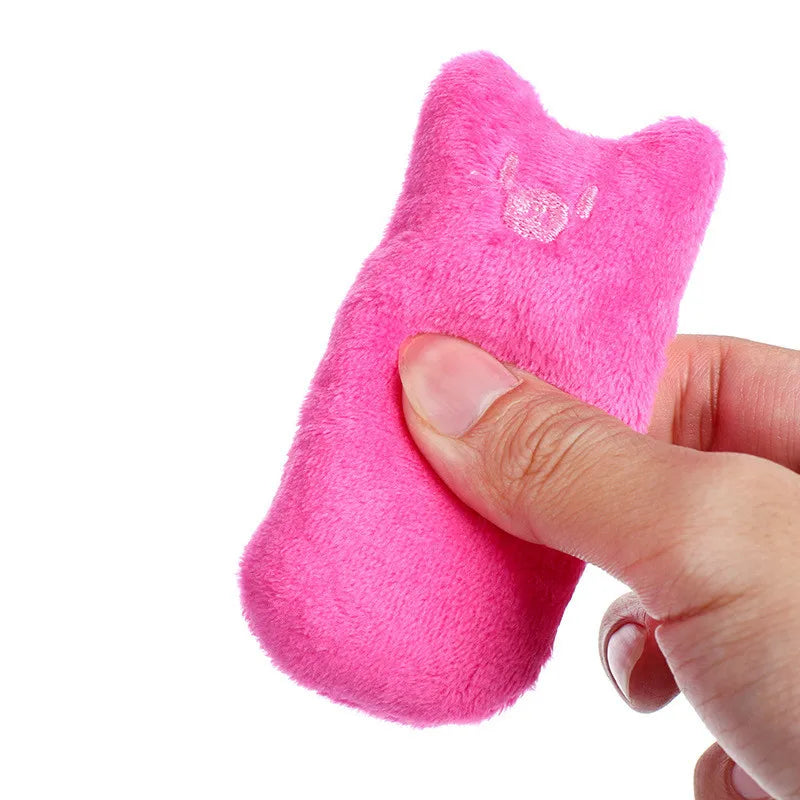 Catnip Cat Pillow Toy Cloth Interactive Teeth Grinding