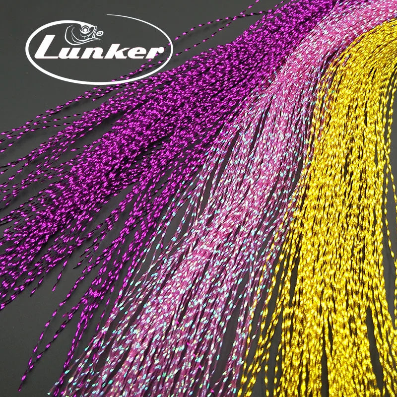 Fly Tying Hooks Crystal Nylon Flash Lure Flies