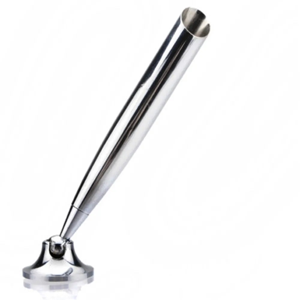 Metal Desktop Swivel Pen Holder Stand