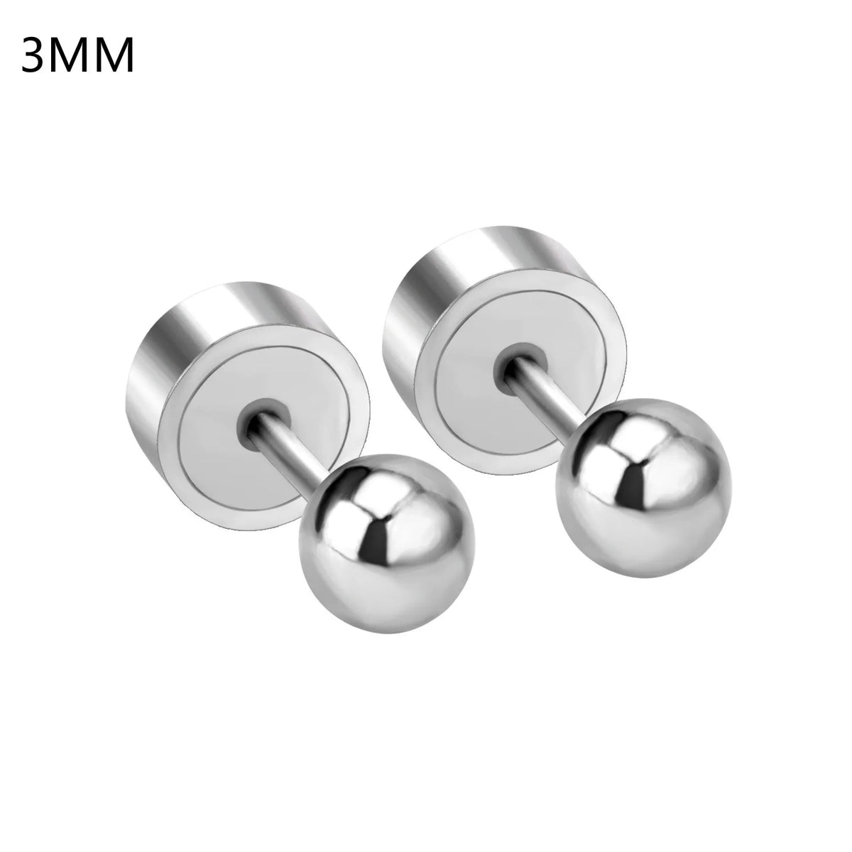 LUXUSTEEL Pink Flower Stud Earrings For Women Stainless Steel Oil Dripping Heart Star alternate view