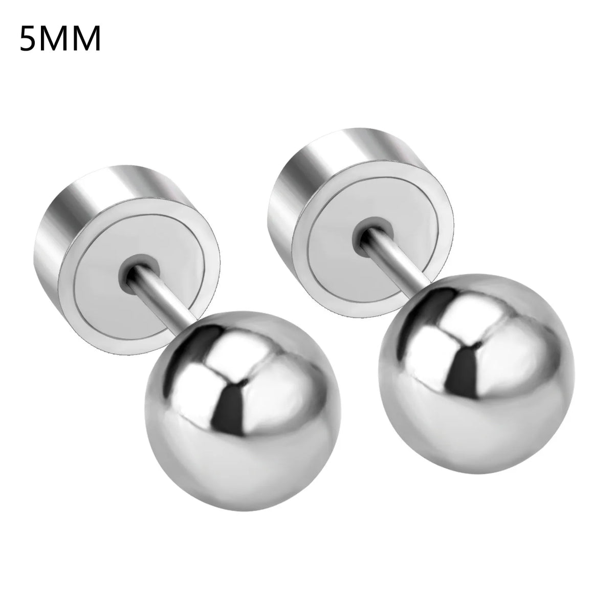 LUXUSTEEL Pink Flower Stud Earrings For Women Stainless Steel Oil Dripping Heart Star lifestyle view