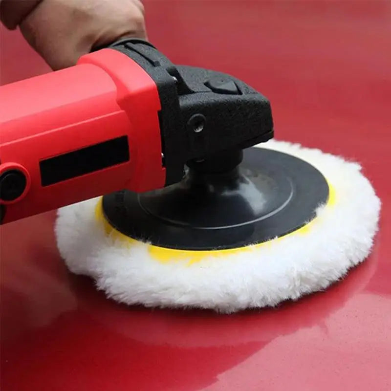 Wool Car Polish Pad 3/4 Inch For M10/M14 Polisher alternate view