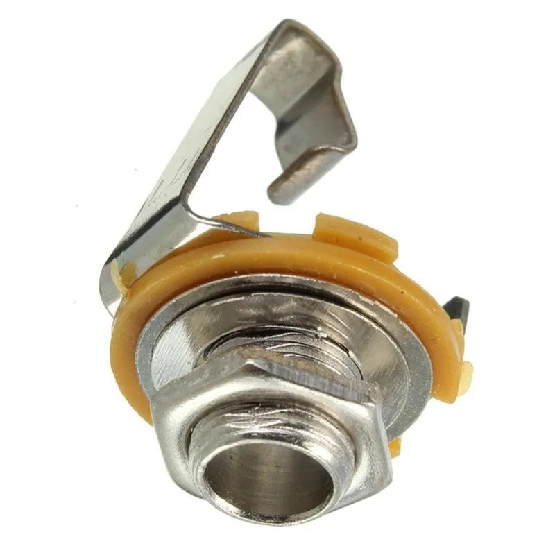 1/4" Mono Input Jack Socket for Electric Guitar Bass 10 Pcs