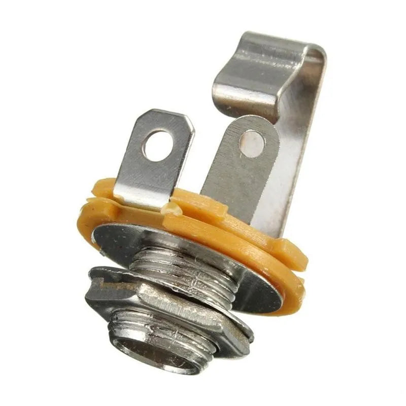 1/4" Mono Input Jack Socket for Electric Guitar Bass 10 Pcs