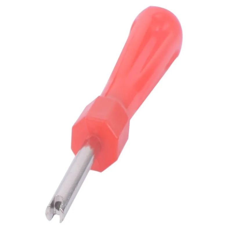 1Pc Car Bicycle Slotted Handle Tire Valve Stem Core Remover Screwdriver Car-styling Accessories Car Tire Repair Install Tools