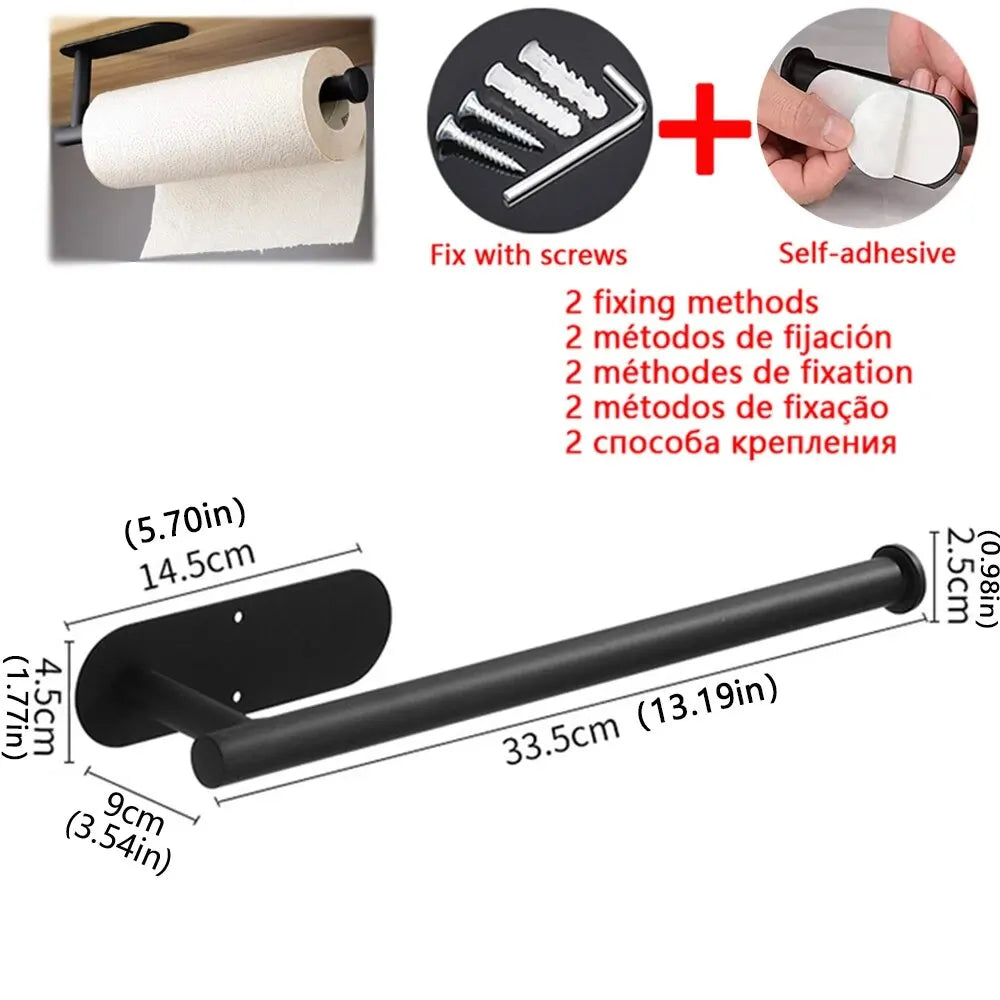 Paper Towel Holder Adhesive Tissue Hanger alternate view