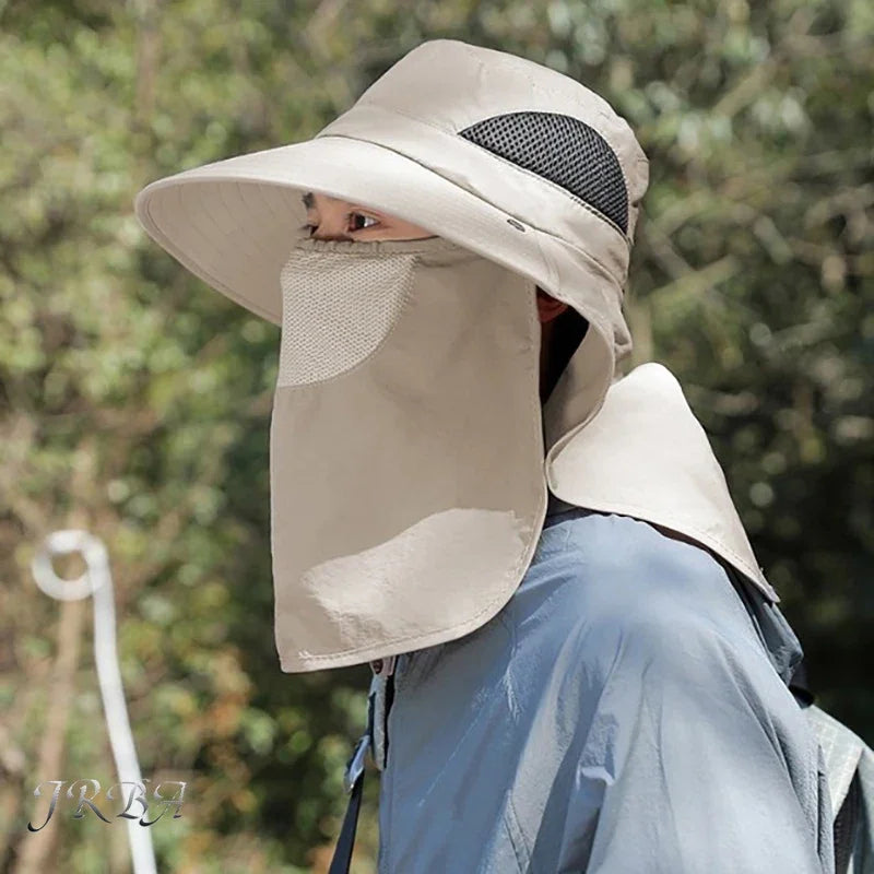 Polyester Bucket Hat for Men Outdoor Hunting Fishing Hiking Camping lifestyle view