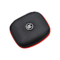 Earphone Storage Bag Square Headset Box Travelling Earphones Case with Zipper detail view