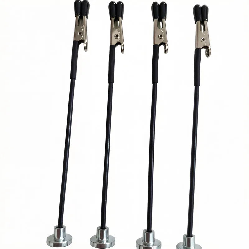 Soldering Third Hand Tool with Strong Magnetic Base Flexible Arms PCB Holder Alligator Clip Welding for Electronics Repair