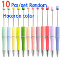10 Pcs Mixed Beaded Ballpoint Pen Set