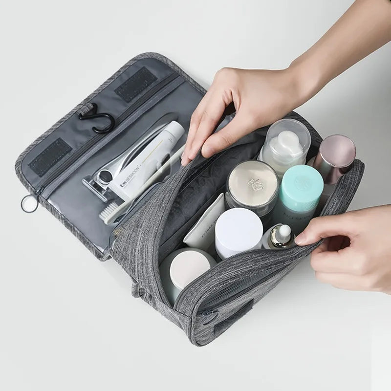 Waterproof Hanging Toiletry Bag Travel Makeup Organizer additional angle