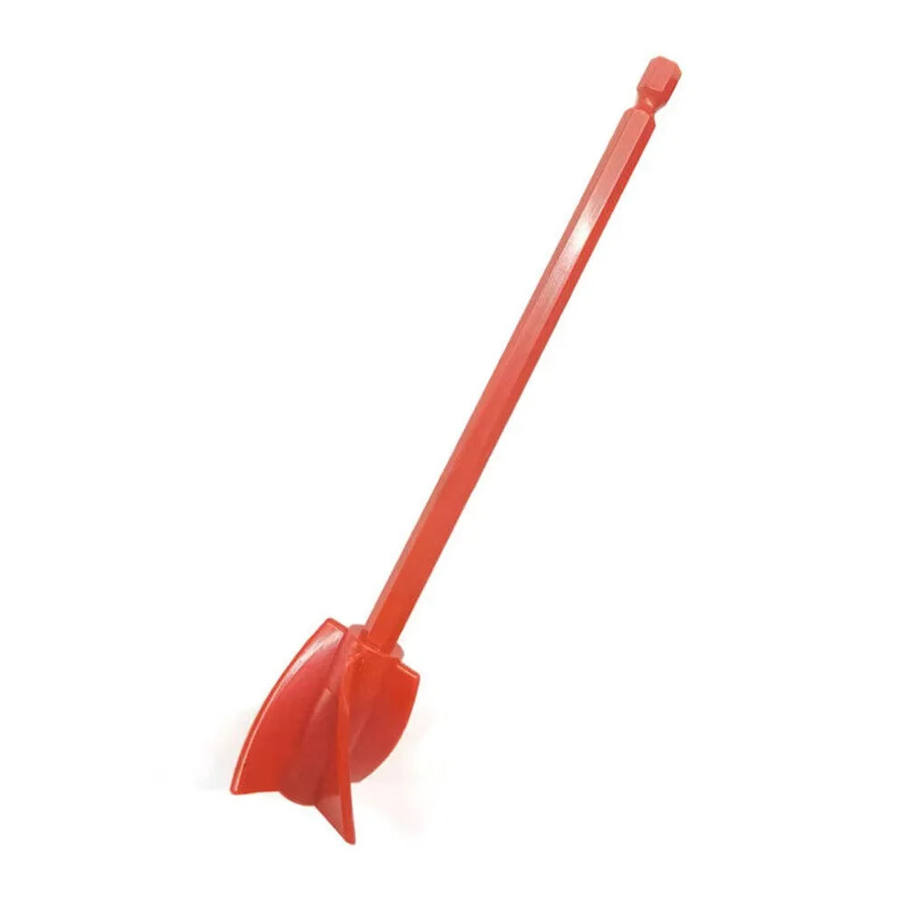 6.35mm Hex Shaft Drill Mixer for Epoxy Resin & Paint - High Viscosity Stirring Paddle Attachment