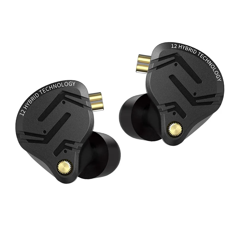 KZ ZS12 PRO X Metal Earphones 1DD+5BA Hybrid HIFI Bass In Ear Monitor Headphones Musi alternate view