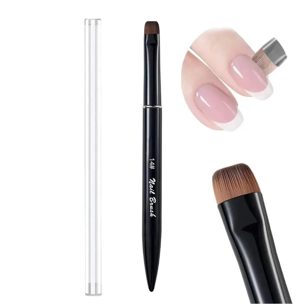 French Nail Brush Multifunctional Head for Gel and Acrylic Nails