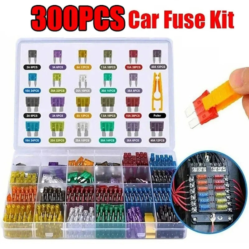 Fuse boxes come in various specifications, with 60 and 120PCS not having medium fuses alternate view