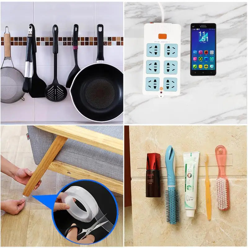 Double Sided Adhesive Tape Waterproof Wall Tape close-up view
