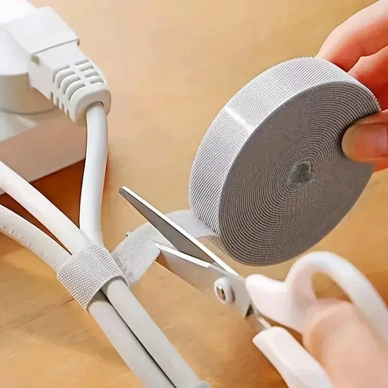 Nylon Reusable Cable Organizer Cable Ties 1M 3M 5M additional angle