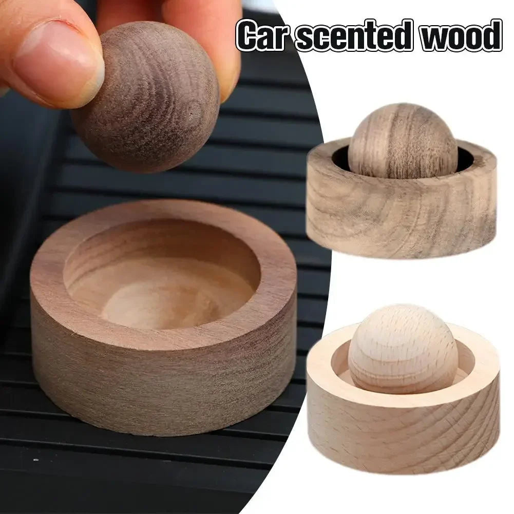 Wooden Essential Oil Diffuser Spherical Design