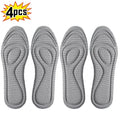 Memory Foam Disposable Insoles for Shoes 4 Pcs lifestyle view