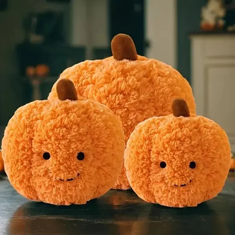Pumpkin Plush Pillow Halloween Decorative Cushion 20cm