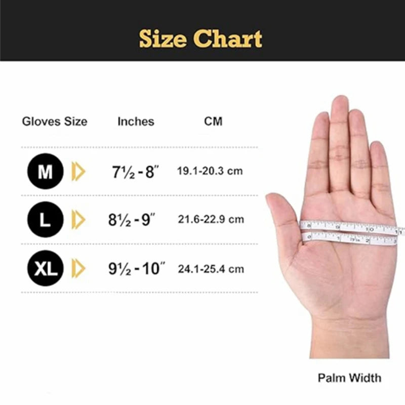 8 Mil Nitrile Gloves 30/50PCS Heavy Duty Diamond Textured Latex Free