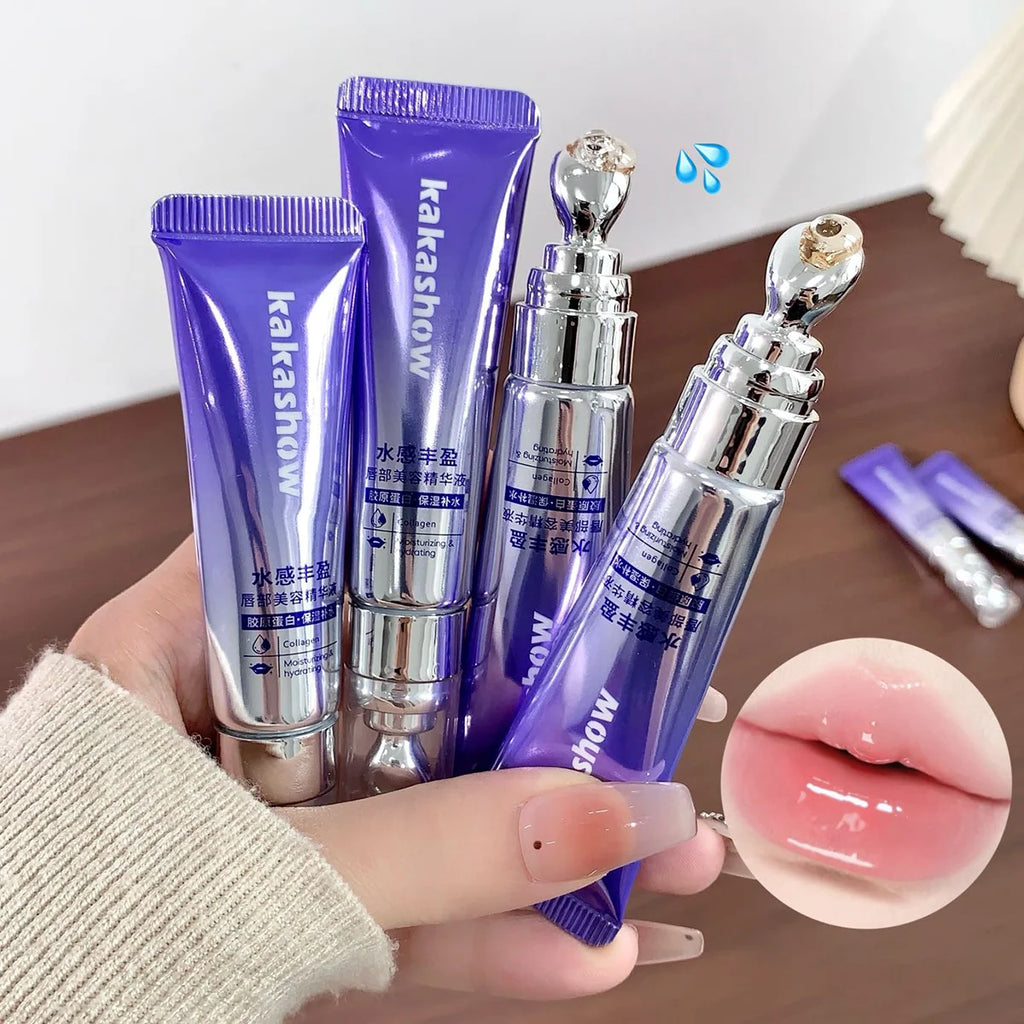 Kakashow Lip Plumper Serum Gloss, Hydrating Collagen Lip Gloss, Long-Lasting Moisturi alternate view