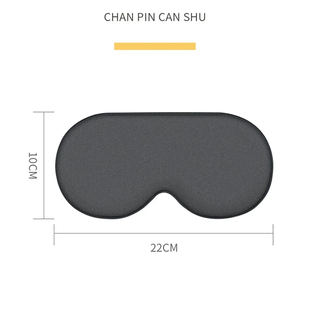 Double-Sided Warm Cool Sleeping Eye Mask Travel Nap