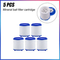 360 Degree Rotating Faucet Filter Bubbler with PP Cotton and Mineral Ball