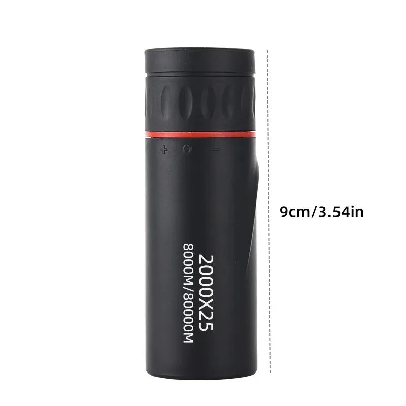 Mini Portable Mobile Phone Telescope with Holder 2000x25 lifestyle view