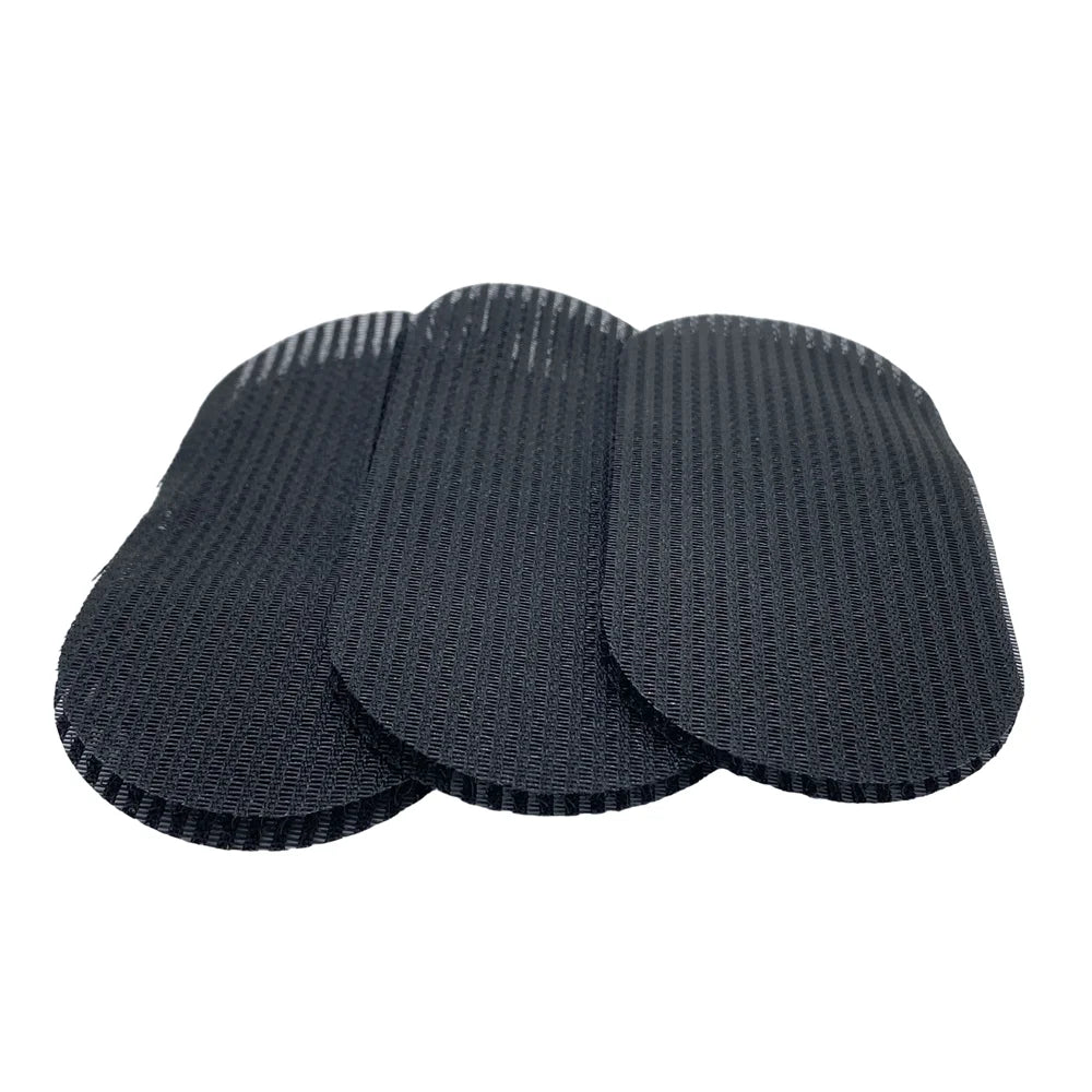Nylon Hair Holder Hairpin Sticker 2 Pcs Black Purple