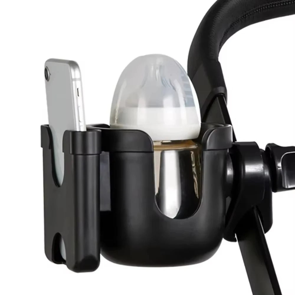 Pram Cup Holder Anti-Slip Plastic Stroller Bottle Holder detail view