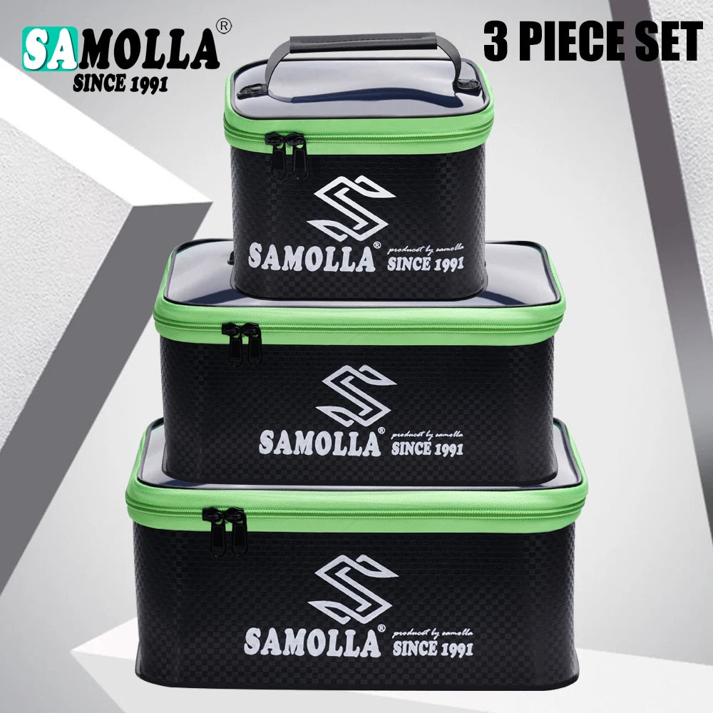 EVA Thicken Fishing Tackle Box Bag Waterproof Live Fish Bucket Storage Case