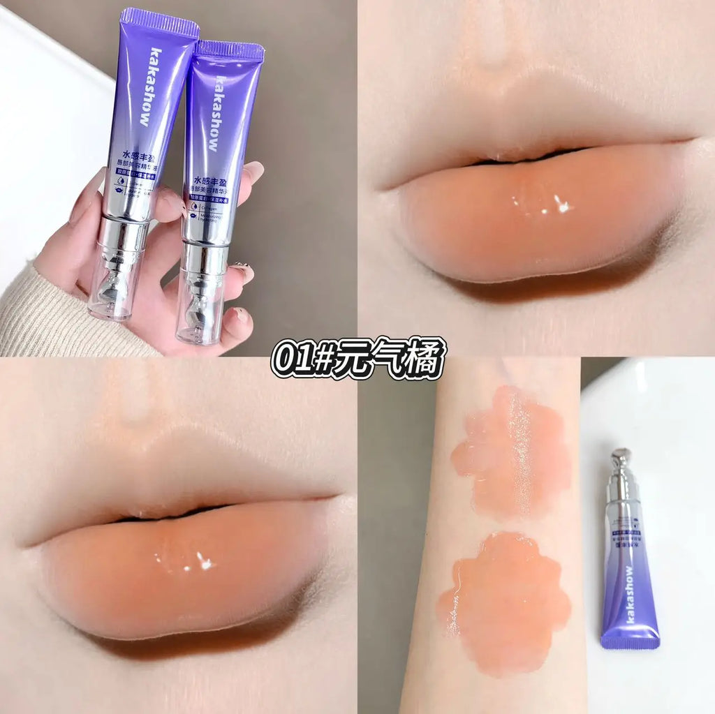 Kakashow Lip Plumper Serum Gloss, Hydrating Collagen Lip Gloss, Long-Lasting Moisturi alternate view
