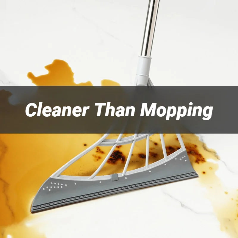 Silicone Magic Broom Mop Household Floor Cleaning Squeegee Wiper Bathroom Toilet Water Sweeper High Place Glass Scraper Tool