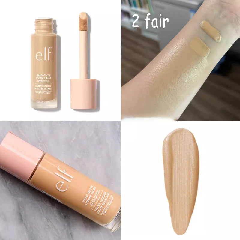 Elf Lightweight Matte Foundation Oil Control Waterproof Lasting Concealer Brighten Even detail view