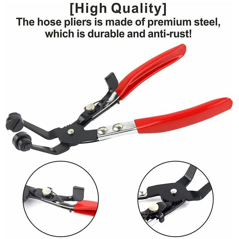 Hose Clamp Pliers Bendable Long Reach Clamping Pliers
