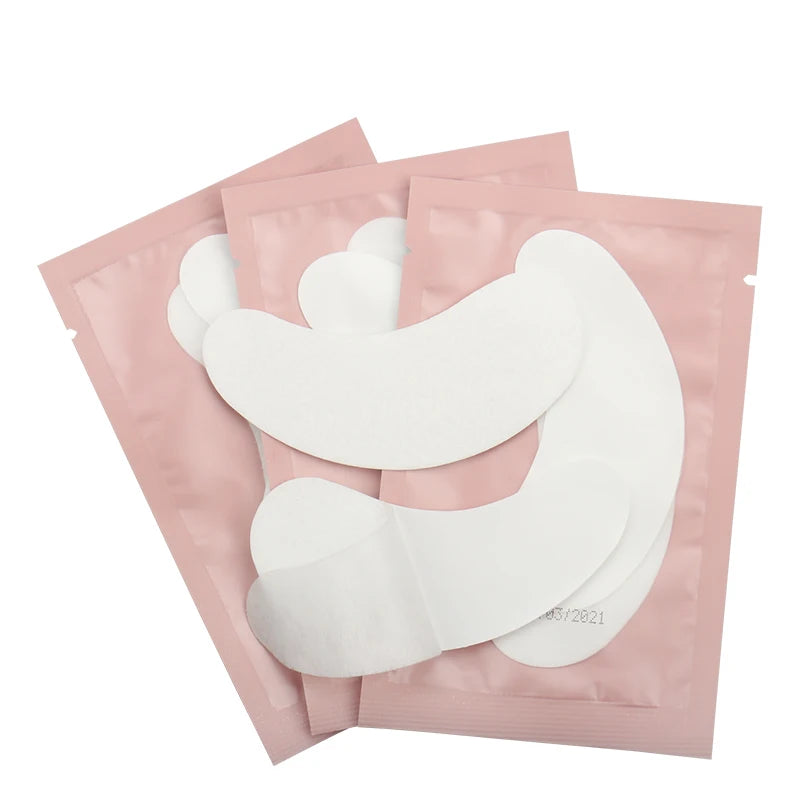 50 Pairs Eyelash Under Eye Patches Eye Pad Isolation Remove Hydrogel Eye Patch Sticker Gasket Eyelash Extension Makeup Tools