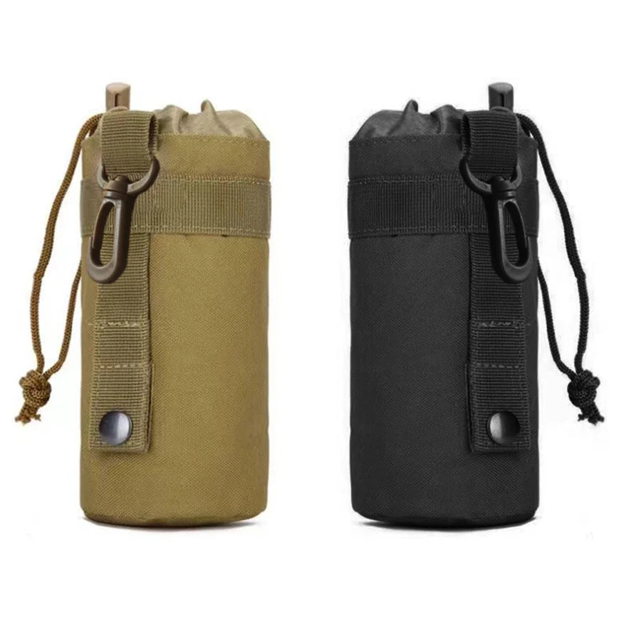 Molle Water Bottle Bag Rack with Pulling Rope