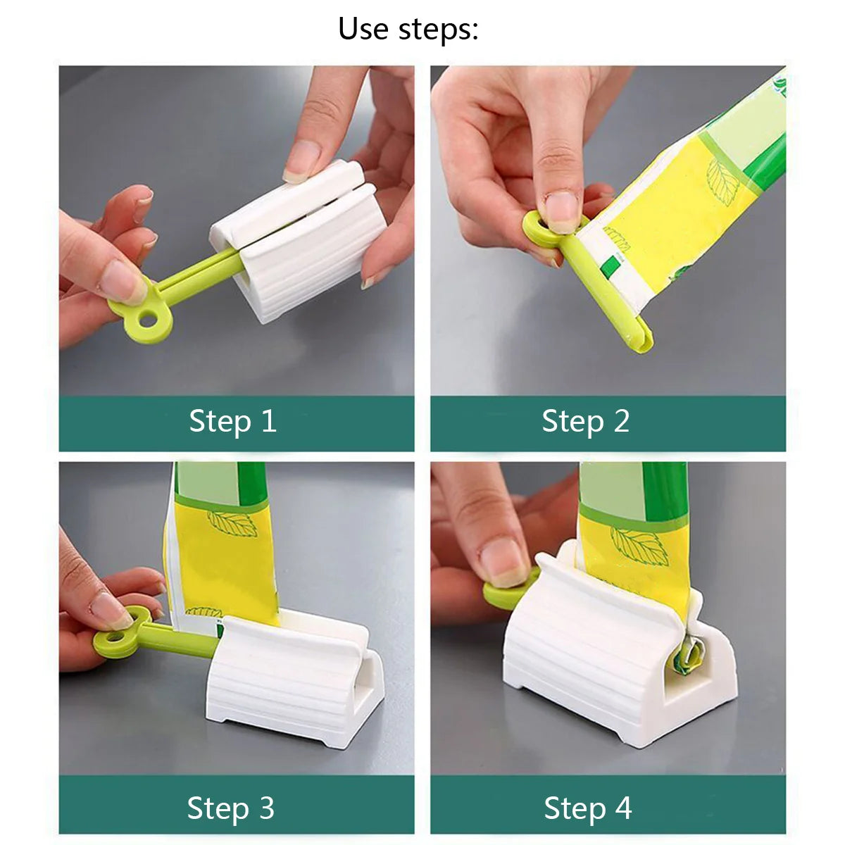 Efficient and Hassle-Free Toothpaste Tube Squeezer for a Smooth and Comfortable Brushi close-up view