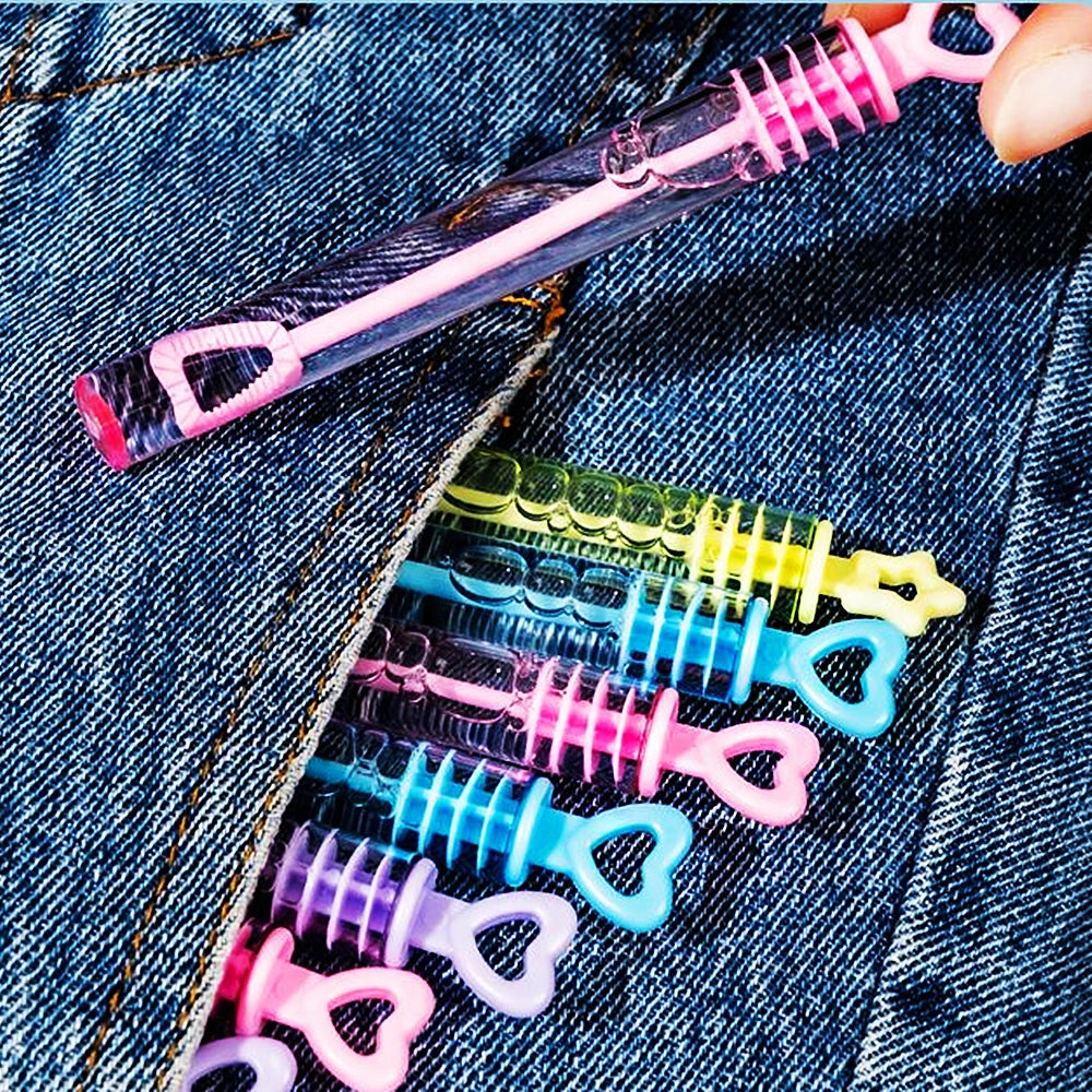 10-30PC Mini Cute Bubble Empty Tube Toy Kids Birthday Party Favors School Gifts Weddi alternate view