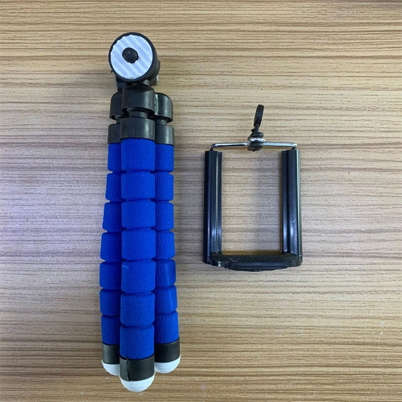 Portable Octopus Mini Tripod Stativv for Smartphone Camera Flexible Tripods Mobile Digicam Holder Clip Monopod Phone Tripe Stand